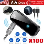 Usb Wireless Bluetooth Transmitter Receiver For Car Music Audio Aux Adapter Lot. Fixed Price $7.99.