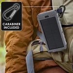 Aduro Powerup Solar 10,000MAH Dual Usb Backup Battery PW-10K12-SBT-GRAY Grey. Fixed Price $32.30.