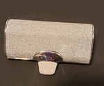 Ijoy Silver Glittery Glam Portable Charger Power Bank 5 Volt-usb-c. Fixed Price $24.99.