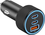 Car Charger, 3-PORT 67W Dual Usb-c & Usb-a Power Adapter Pd/qc Fast. Fixed Price $14.97.