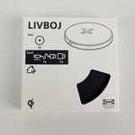 Ikea Livboj Wireless Charging Slim Pad Usb-c (wire Sold Separately) Black. Fixed Price $14.99.
