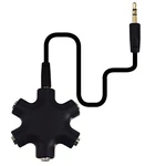 Onelinkmore Headphone Splitter 5-JACK 3.5MM Audio Stereo Adapter For Black. Fixed Price $8.96.
