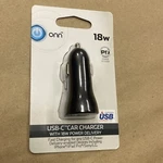 Onn 18W Usb-c Car Charger Power Delivery. Fixed Price $26.36.