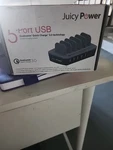 5 Port Usb 60W Rapid Charging Station Organizer Qc 3.0 Quick Charge Juicy Power. Fixed Price $10.00.