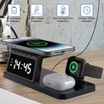 4IN1 Fast Wireless Charger Station Dock For Apple Watch Iphone 16 15 14 Pro Max. Fixed Price $20.53.