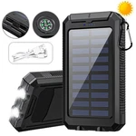 2026 Super 50000000MAH 3 Output Portable Charger Solar Power Bank For Cell Phone. Fixed Price $13.99.