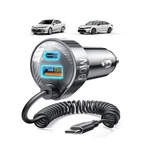 Lisen 90W For Iphone 17E 16 15 Pro Max Car Charger Usb Fast Charge,super Fa.... Fixed Price $33.72.