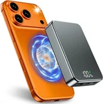 Power Bank Magnetic Battery Pack 22.5W Wireless Charger For Cell Iphone 17. Fixed Price $35.90.