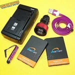 2420MAH Battery Car Dock Charger Cable Styli For Lg Optimus Zone 3 VS425PP Phone. Fixed Price $55.32.