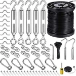 Globe String Light Suspension Kit Outdoor Guide Wire 170FT Coated 304 Rope. Fixed Price $28.81.