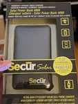 Secur Solar Power Bank 4000 SP-3007 New Sealed Emergency Outdoor Usb Charger. Fixed Price $8.99.