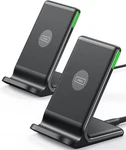 Wireless Charger 15W Fast Charging Stand 2 Pack Sleep Light Iphone Iniu. Fixed Price $51.99.