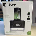 Ihome IC50 Fm Stereo Alarm Clock Radio Dock For Android Phones Usb Charging. Fixed Price $49.99.