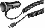 New Insignia 12 Watt 2.4 Amp Car Charger 6' Coiled Micro Usb Cable Black Adapter. Fixed Price $5.65.