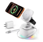 5-IN-1 Foldable Wireless Charging Station W/ Night Light. Fixed Price $26.99.