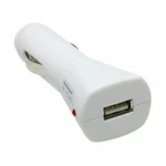White Car Usb Charger Vehicle Dc Socket Plug-in Power Adapter For Smartphones. Fixed Price $10.06.