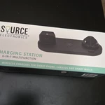 Source Electronics 6-IN-1 Wireless Charging Station Black SE-413-BK. Fixed Price $16.00.