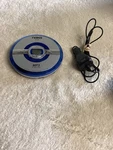 Naxa NX-396 MP3 Digital W/ Car Charger Preowned Silver & Blue. Fixed Price $14.99.