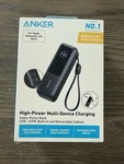 Anker Laptop Power Bank, 25,000MAH Portable Charger With Triple 100W Usb-c Ports. Fixed Price $110.00.