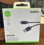 Belkin Mixit Micro-usb To Cable For Samsung/lg/htc/google, Black, 4 Ft.. Fixed Price $9.99.