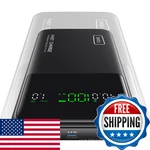 Iniu 25000MAH Power Bank Compact High Capacity 140W Laptop Portable Charger Usb. Fixed Price $135.38.