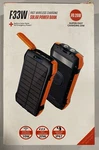 Solar Power Bank, Moskiz Portable Charger 33500MAH QC3.0 18W Pd 20W. Fixed Price $22.74.