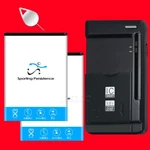 Durable 2X 2200MAH Battery Home Charger F Alcatel Onetouch Pixi Charm Lte A450TL. Fixed Price $46.67.