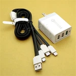 High-voltage Wall Block QC3.0 Charger 3IN1 Cable For Zte Grand X 4 Z956 Cricket. Fixed Price $25.56.