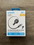 Anker Usb-c Car Charger 75W Adapter Built-in Retractable Cable Brand New. Fixed Price $24.98.
