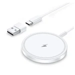 Magnetic Wireless Charger Fast Strong Charging Pad For White. Fixed Price $23.55.