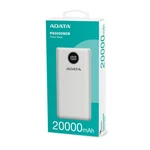 Adata 20,000MAH Power Bank Usb White Fast Charging AP20000QCD-DGT-CWH. Fixed Price $63.90.