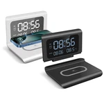 15W Alarm Clock Wireless Charger Charging Station Dock For Apple Iphone Samsung. Fixed Price $18.95.