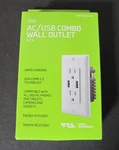 Ora Ac And Usb Combo Wall Outlet Rapid Charge 4.2 Amp New. Fixed Price $11.88.