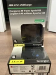 Kensington 48W 4-PORT Usb Charger Powerwhiz 2.4 Amp X Brand New. Fixed Price $23.09.
