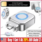 Type-c 140W Smart Auto Stop Charging Adapter, Disconnect Charger Portable*. Fixed Price $49.99.