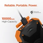New Hypergear Solar 10000MAH Wireless Power Bank Black , Portable Device Charger. Fixed Price $56.00.