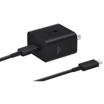 Samsung 45W Usb Wall Charger Ep T4511XBEGCA Super Fast Charging Cable Black. Fixed Price $17.99.