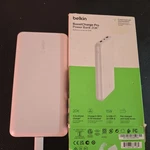 Belkin 20000MAH Power Bank 15W Usb-a + Usb-c Silver. Fixed Price $17.00.
