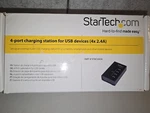 Startech.com 4-PORT Charging Station For Usb Devices (4 X 2.4A) New ST4CU424. Fixed Price $25.00.