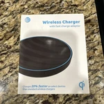 At&t Wireless Charger With Fast Adapter QC3.0 10W - Black. Fixed Price $15.00.