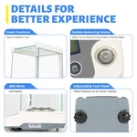 Digital Electronic Analytical Balance Precision Lab Scale 120 X 0.0001G 0.1MG. Fixed Price $275.52.