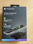 Mophie 15W Fast Charge Wireless Charging Pad For Iphones & Galaxy. Fixed Price $18.00.