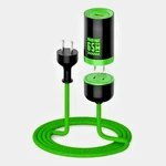 Mfish 65W Gan Fast Wall Charger 2 Usb-c & 1 Usb-a 5FT Nylon Extension Cord Green. Fixed Price $49.97.
