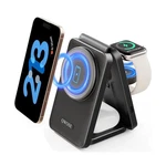 2026 Traveling Wireless Fast Charging Station,magnetic 3 1 Charger With Li.... Fixed Price $23.55.