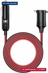 Kewig 12/24V Car Cigarette Lighter Extension Cord - 4.9FT Plug. Fixed Price $16.77.