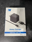 Just Wireless 2.4A/12W 1-PORT Usb-a Wall Charger With 5' Tpu Iphone Cbl To. Fixed Price $14.99.