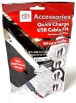 Toyota Quick Charge Kit Apple Iphone Ipad Ipod Tablet Cell. Fixed Price $33.99.