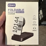3 1 Magnetic Wireless For Iphone Charging Station: Foldable Portable Charg.... Fixed Price $14.99.