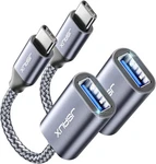 Jsaux Usb To 3.0 Adapter 2 Male Grey. Fixed Price $13.87.