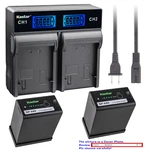 Kastar Decoded Battery Ac Lcd Dual Rapid For Canon BP-A60 CG-A10 Charger. Fixed Price $326.99.